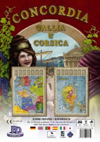 Game/Toy Gallia & Corsica - Erweiterung zu Concordia Mac Gerdts
