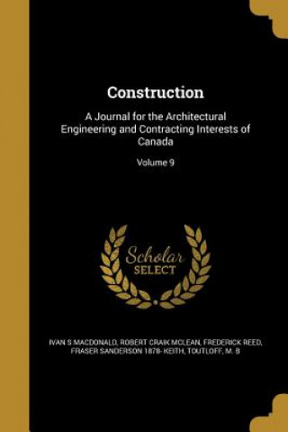 Kniha CONSTRUCTION Ivan S. MacDonald
