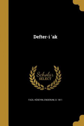 Livro TUR-DEFTER-I AK Enderuni D. 1811 Fazil Huseyin