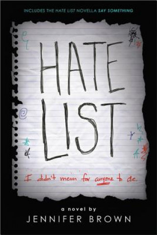 Książka Hate List Jennifer Brown