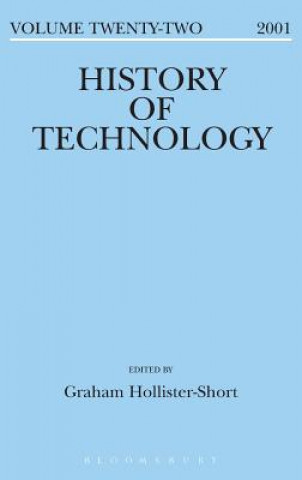 Könyv History of Technology Volume 22 Graham Hollister-Short