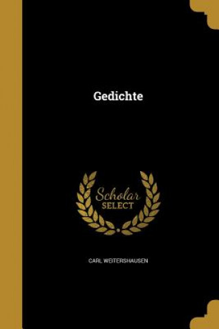 Livre GER-GEDICHTE Carl Weitershausen