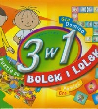 Gra/Zabawka 3 w 1 Bolek i Lolek 