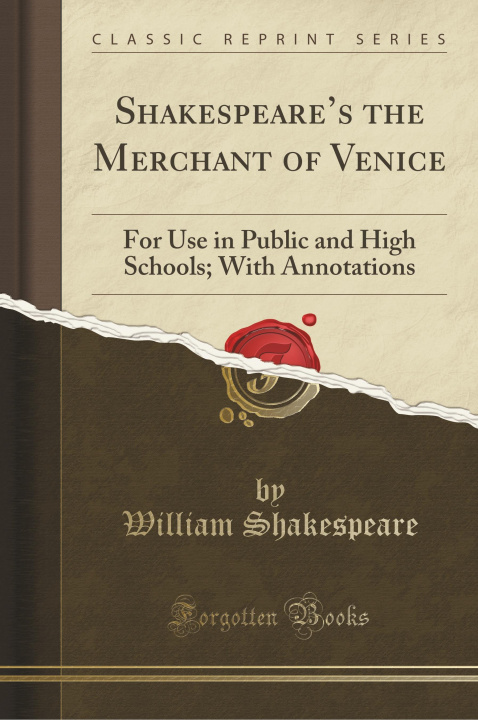 Könyv Shakespeare's the Merchant of Venice William Shakespeare