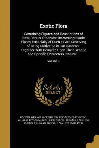 Книга EXOTIC FLORA William Jackson Sir Hooker