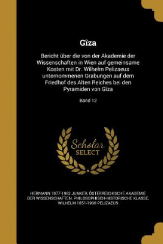 Książka GER-GIZA Hermann 1877-1962 Junker