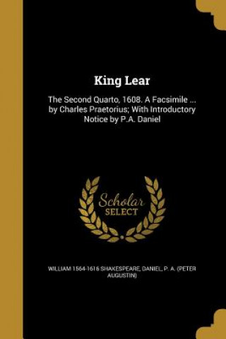 Buch KING LEAR William 1564-1616 Shakespeare