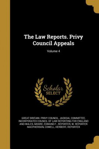 Carte LAW REPORTS PRIVY COUNCIL APPE Great Britain Privy Council Judicial C.
