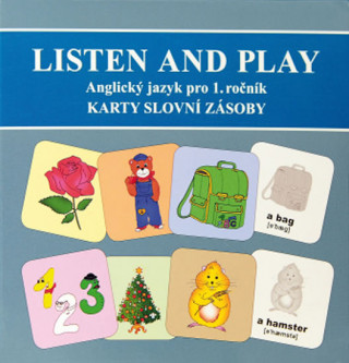 Carte Listen and play - WITH TEDDY BEARS! - Sada karet s obrázky slovní zásoby 