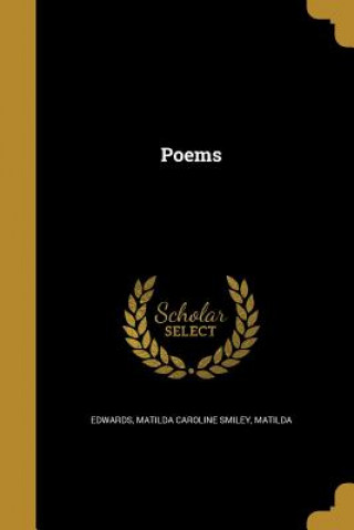 Boek POEMS Matilda Caroline Smiley Edwards