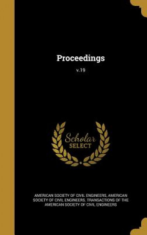 Livre PROCEEDINGS V19 American Society of Civil Engineers