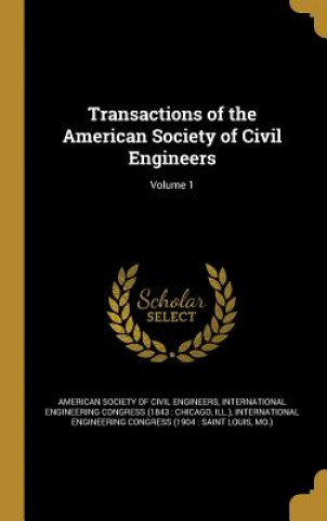 Buch TRANSACTIONS OF THE AMER SOCIE American Society of Civil Engineers