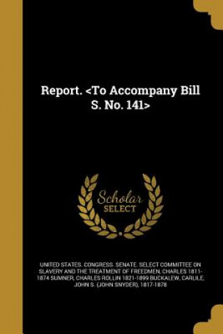 Buch REPORT Charles 1811-1874 Sumner