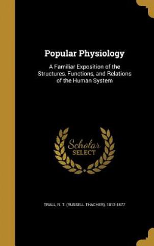 Kniha POPULAR PHYSIOLOGY R. T. (Russell Thacher) 1812-187 Trall