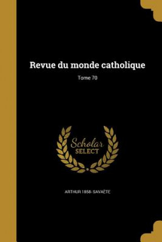 Carte FRE-REVUE DU MONDE CATHOLIQUE Arthur 1858 Savaete