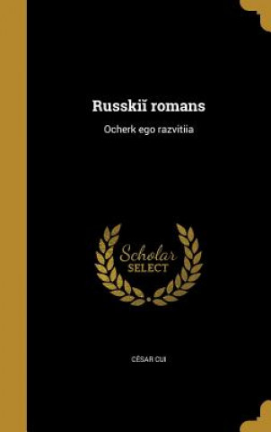 Buch RUS-RUSSKI ROMANS Cesar Cui