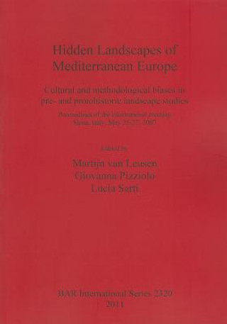 Kniha Hidden Landscapes of Mediterranean Europe Martijn Van Leusen