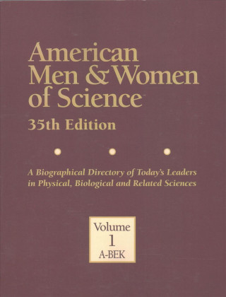 Kniha American Men & Women of Science: 17 Volume Set: A Biographical Directory of Today's Leaders in Physical, Biological, and Related Sciences Gale Cengage Learning