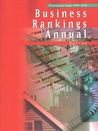 Knjiga Business Rankings Annual: 2018, 4 Volume Set Gale Cengage Learning