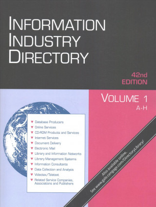 Carte INFO INDUSTRY DIRECTORY 42/E Gale Cengage Learning