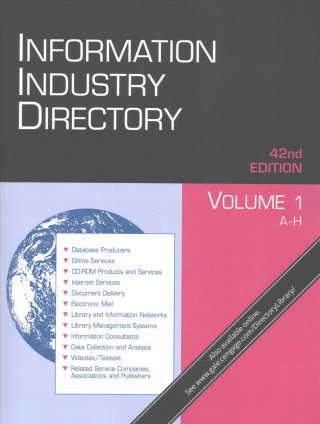 Książka INFO INDUSTRY DIRECTORY 42/E Gale Cengage Learning