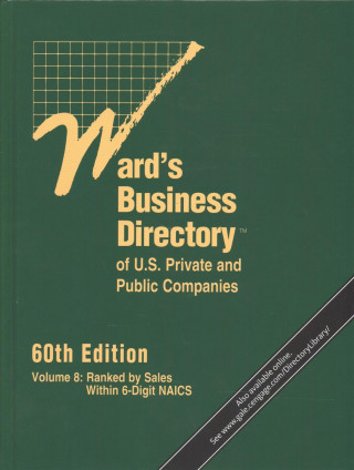 Kniha WARDS BUSINESS DIRECTORY OF US Gale Cengage Learning