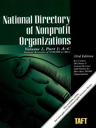 Książka National Directory of Nonprofit Organizations: 10 Volume Set: A Comprehensive Guide Providing Profiles & Procedures for Nonprofit Organizations 