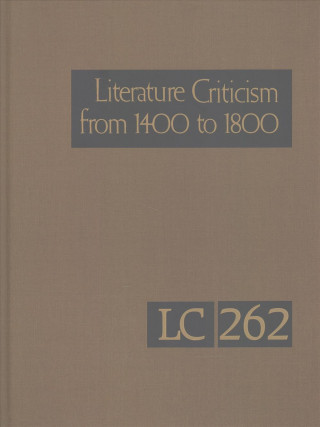 Book Literature Criticism from 1400 to 1800 Gale Cengage Learning