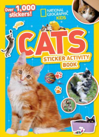 Könyv National Geographic Kids Cats Sticker Activity Book National Geographic Kids