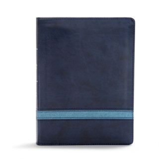 Книга CSB Apologetics Study Bible, Navy Leathertouch, Indexed: Black Letter, Defend Your Faith, Study Notes and Commentary, Ribbon Marker, Sewn Binding, Eas Holman Bible Staff