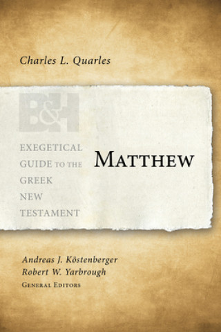 Livre Matthew Charles L. Quarles