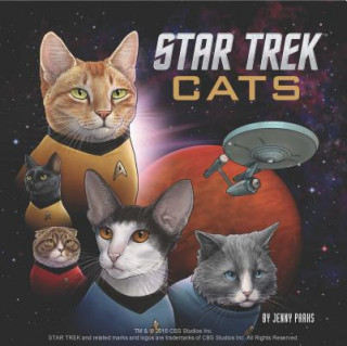 Book Star Trek Cats Jenny Parks