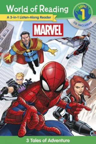 Kniha WORLD OF READING MARVEL 3IN1 LISTENALONG Marvel Book Group