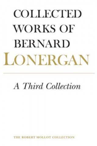 Livro Third Collection Bernard Lonergan