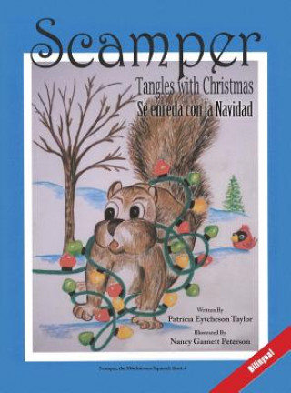Carte Scamper Tangles with Christmas - Bilingual Patricia Eytcheson Taylor