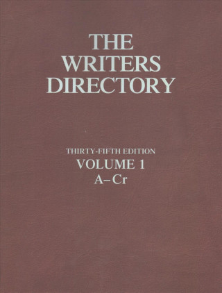 Knjiga Writers Directory: 6 Volume Set Gale Cengage Learning