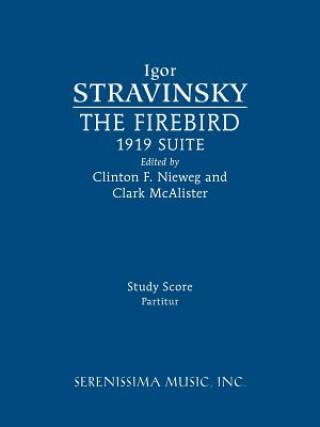 Kniha FIREBIRD 1919 SUITE Igor Stravinsky
