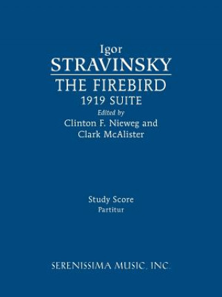 Livre FIREBIRD 1919 SUITE Igor Stravinsky