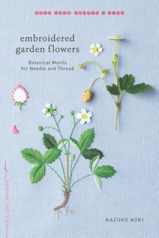 Carte Embroidered Garden Flowers Kazuko Aoki