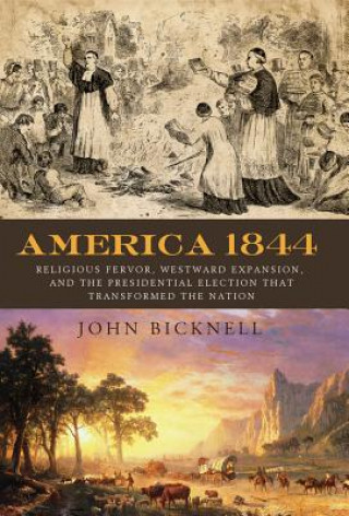 Carte America 1844 John Bicknell