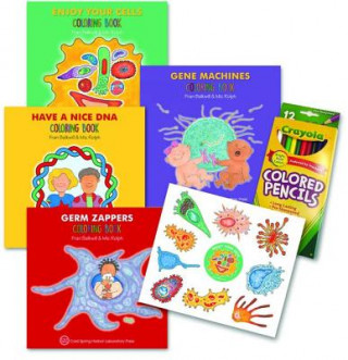 Carte Enjoy Your Cells Series Coloring Books, 4-Book Gift Set Fran (Biological Therapeutics Laboratory Icrf) Balkwill