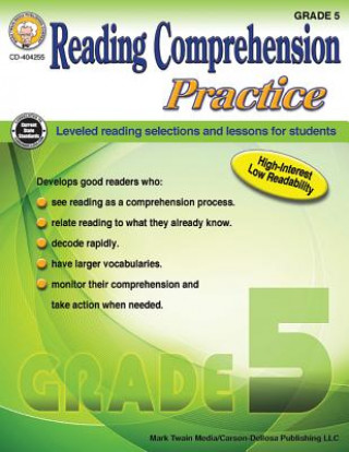 Könyv Reading Comprehension Practice, Grade 5 Janet P. Sitter