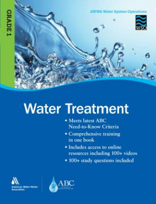 Könyv WSO Water Treatment, Grade 1 American Water Works Association (AWWA)