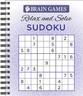 Carte Brain Games - Relax and Solve: Sudoku (Purple) Ltd Publications International