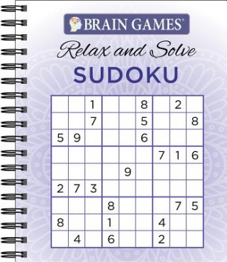 Книга Brain Games - Relax and Solve: Sudoku (Purple) Ltd Publications International