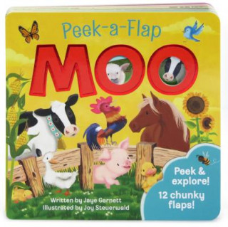 Könyv MOO PEEK-A-FLAP-LIFT FLAP Jaye Garnett