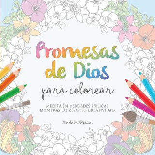 Carte Promesas de Dios para Colorear Andres Reina