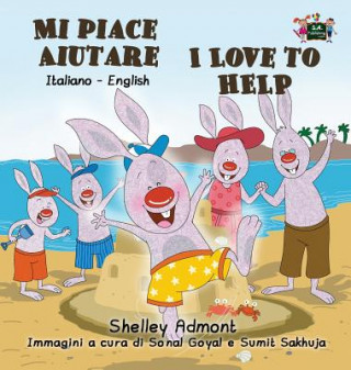 Knjiga Mi piace aiutare I Love to Help Shelley Admont