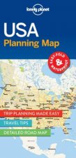 Nyomtatványok Lonely Planet USA Planning Map Lonely Planet