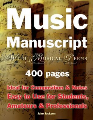 Tiskanica Music Manuscript with Musical Terms Jake Jackson